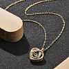304 Stainless Steel Necklaces for Women NJEW-R015-04G-2