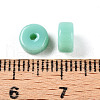 Opaque Solid Color Glass Beads X1-GLAA-N007-6x3mm-A04-3