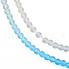 Transparent Glass Beads Strands GLAA-N041-010-01-4
