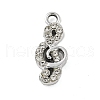 Alloy Rhinestone Pendants PALLOY-P308-02P-1