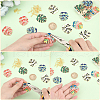   DIY Leaf Drop Earring Making Kit DIY-PH0006-38-3