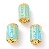 Alloy Enamel Beads ENAM-B001-01C-1