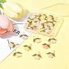 30Pcs Heart Acrylic Pendants PALLOY-FS00024-12