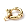 Eco-friendly Brass Spring Ring Clasps KK-D082-02G-C-3