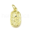 Brass Pendants KK-V007-14G-1