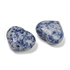 Mother's Day Gifts Heart Natural Blue Spot Jasper Palm Stones G-C186-02J-2