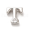 Rack Plating Brass Cubic Zirconia Beads KK-L210-008P-T-1