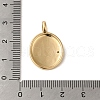 Brass Micro Pave Clear Cubic Zirconia with Enamel Pendants KK-R162-033G-3