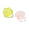 Frosted Transparent Acrylic Beads X-OACR-A032-31-2