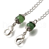 Natural Gemstone Dowsing Pendulums G-M447-03ASP-3