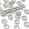 Brass Rhinestone Spacer Beads RB-H252-01P-1