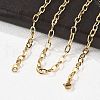 304 Stainless Steel Cable Chain Necklace Making X-STAS-A028-N091G-2