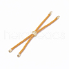 Nylon Twisted Cord Bracelet Making MAK-T003-13G-2