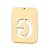 Ion Plating(IP) 304 Stainless Steel Pendants STAS-K216-49G-G-3