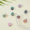 FIBLOOM 8Pcs 304 Stainless Steel Vortex Cuff Earrings EJEW-FI0003-30-4