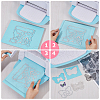 CRASPIRE 1Pc PVC Plastic Clear Stamps DIY-CP0008-79A-6