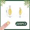 Unicraftale 200Pcs Alloy Pendants FIND-UN0004-13-3