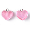 Transparent Resin Pendants RESI-R429-30C-1