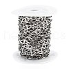 Tarnish Resistant Handmade 304 Stainless Steel Link Chains CHS-M004-03P-3