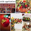 CHGCRAFT 30Pcs 3 Colors Mini Foam Imitation Apples DJEW-CA0001-26-7