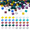 200Pcs 10 Styles 2-Hole Mixed Styles Glass Seed Beads SEED-TA0001-30-2