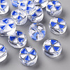 Transparent Enamel Acrylic Beads TACR-S155-005A-1