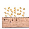6/0 Transparent Glass Round Seed Beads X-SEED-J010-F6-22B-3
