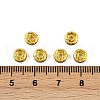 Brass Rhinestone Spacer Beads RB-A014-Z6mm-12G-4