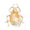 Beetle Enamel Pin JEWB-P012-08G-4