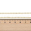 Brass Singapore Chains Necklace for Women NJEW-P265-07G-4