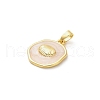 Brass Enamel Pendants KK-M314-08C-G01-2