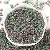 Transparent Inside Colours Glass Seed Beads X1-SEED-A032-04U-2