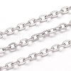 304 Stainless Steel Cable Chains CHS-K004-05P-0.6mm-1