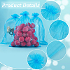 SOFPLATE 30pcs Large Organza Pouches Portable Shoes Bag Travel Storage Drawstring Bags OP-SP0001-03B-05-5