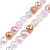 Transparent Glass Beads Strands GLAA-T023-31B-1