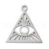 Non-Tarnish 304 Stainless Steel Pendants STAS-B056-23P-1