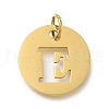 Ion Plating(IP) 304 Stainless Steel Pendants STAS-M074-01G-E-1