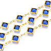 Brass Rhombus Link Chains CHC-N023-08E-G-1