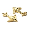 Brass Pendants KK-K341-11G-3