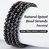 Olycraft 2 Strands Natural Spinel Bead Strands G-OC0005-73-4