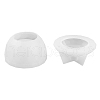 Faceted Round DIY Candle Cup Silicone Molds DIY-Q037-07B-3