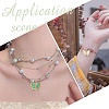 ARRICRAFT 60Pcs 5 Colors Alloy Enamel Charms FIND-AR0005-17B-5
