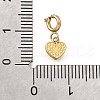 Heart 304 Stainless Steel Pendant Decorations STAS-H202-12G-02-3