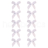 10Pcs Bowknot Cloth Alligator Hair Clips PW-WGD5F1D-06-1