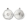 304 Stainless Steel Pendants STAS-R122-11P-2