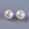 Eco-Friendly ABS Plastic Imitation Pearl Beads KY-WH0012-01B-1