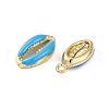 DIY Alloy Shell Starfish Shape Hoop Earring Making Kits DIY-XCP0003-31-2