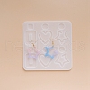 DIY Dangle Earring Silicone Molds DIY-G012-15-4