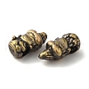 Rack Plating Brass Beads KK-P276-18BAB-3
