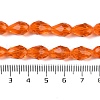 Transparent Glass Beads Strands EGLA-N013-T8mm-D09-4